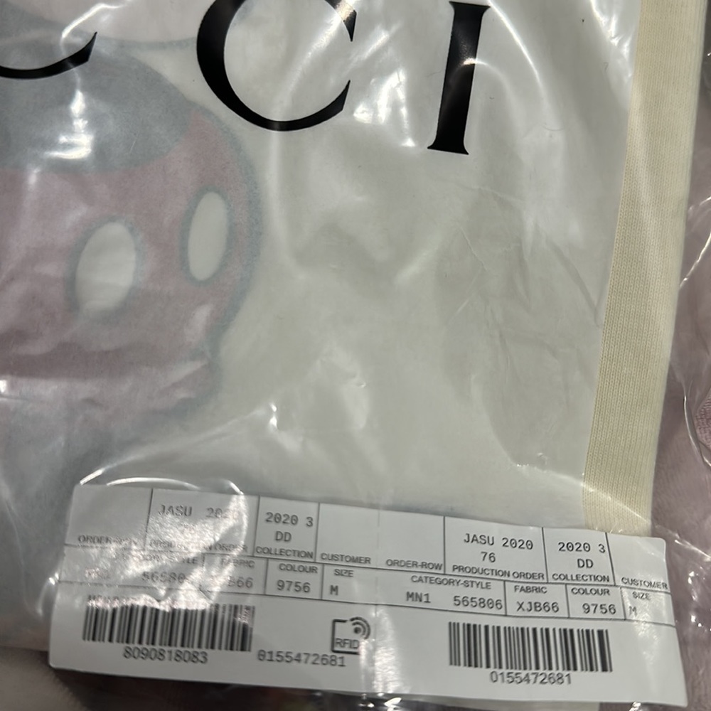 Gucci x Disney Mickey Mouse Unisex T-shirt Size M - Picture 10 of 12